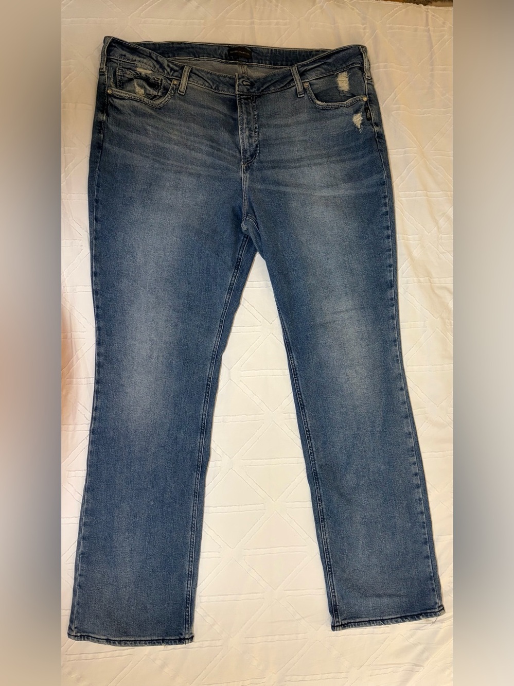 Silver Jeans Women's Boot Cut Blue Denim